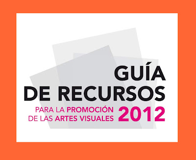 Imagen 02. labrujulazularte 20120905 Montaje gráfico para Guía de recursos para la promoción  de las artes visuales. MECD  2012