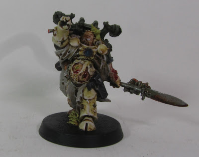 Nurgle Chaos Space Marine Sorcerer (WIP)