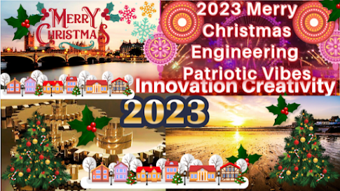 2023 Merry Christmas Engineering Patriotic Vibes