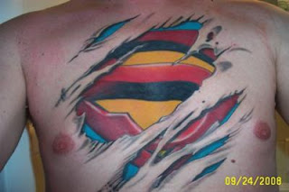 Superman Tattoo Design Picture Gallery - Superman Tattoo Ideas