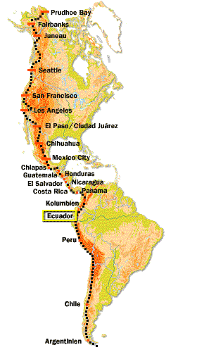 Mapa Ruta Panamericana Posted by ElHora at 1155 PM 0 comments