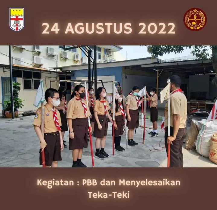 Quotes dalam Foto Kegiatan Pramuka Sekolah Kasih Karunia