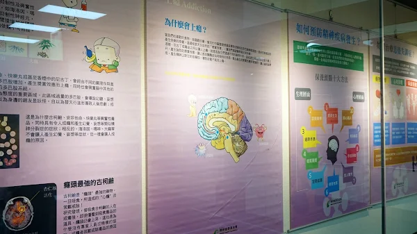 ▲腦科學教育巡迴展展覽作品。（記者林明佑攝）