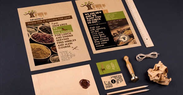 Contoh Desain Brosur Makanan Menarik Dan Unik - GRAFIS - MEDIA