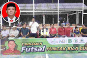 Zulkifli Zain Buka Turnamen Futsal Di Bila Riase