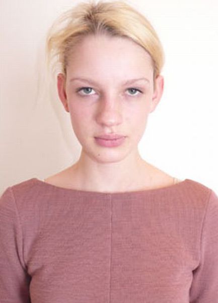 Louis Vuitton Model without Make-Up