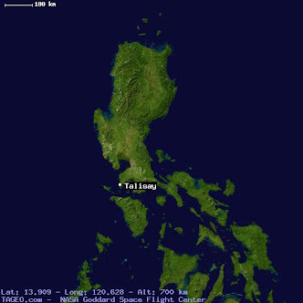 MAP IN TALISAT BATANGAS