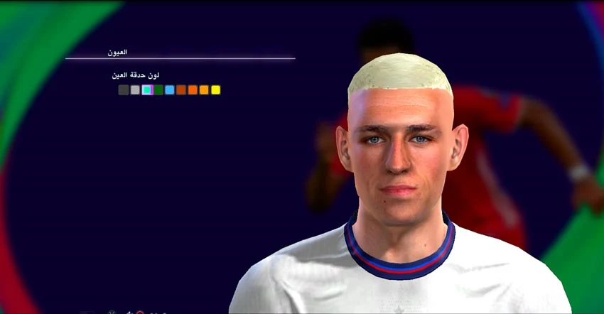 Phil Foden Face by ChiCho Mods For PES 2013