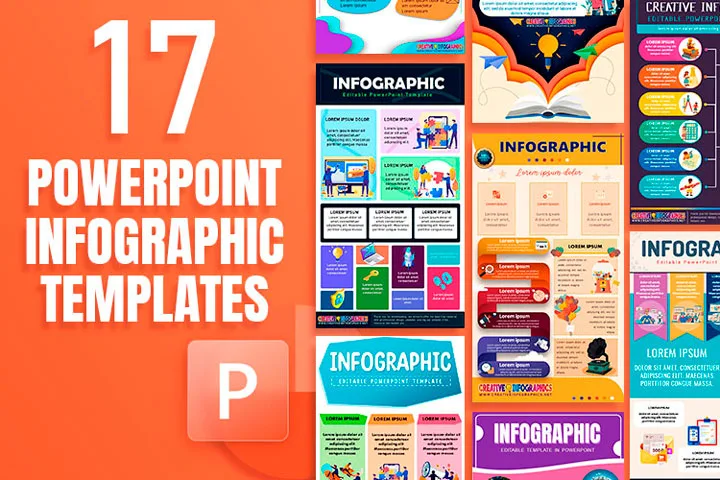 Free infographics templates for editing in PowerPoint