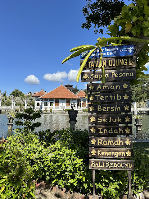 Taman Ujung, bali, les petites bulles de ma vie