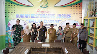 Plt Wali Kota Tanjungbalai Hadiri Peresmian Rumah Restorative Justice