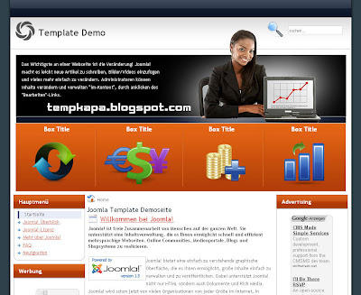 Themza j15_18 (Forex Trading) - шаблон для Joomla 1.5