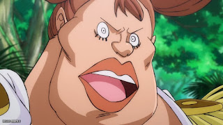 ワンピース アニメ 1087話 スイトピー 女ヶ島 アマゾンリリー ONE PIECE Episode 1087