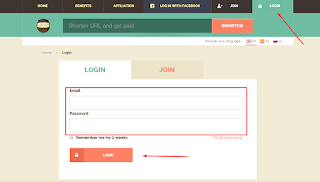 Cara Mendaftar dan Mendapatkan Uang Dari Shortest Link