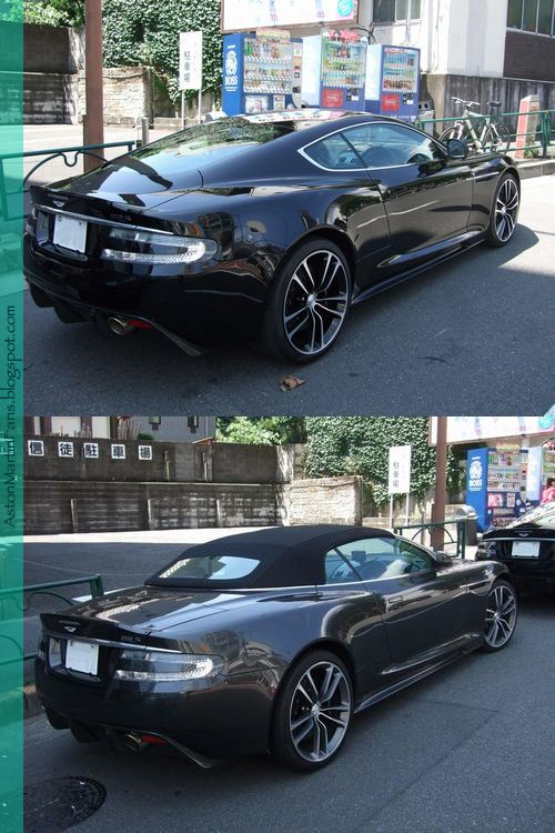 DBS Volante and DBS Carbon Black Special Edition land in Tokyo