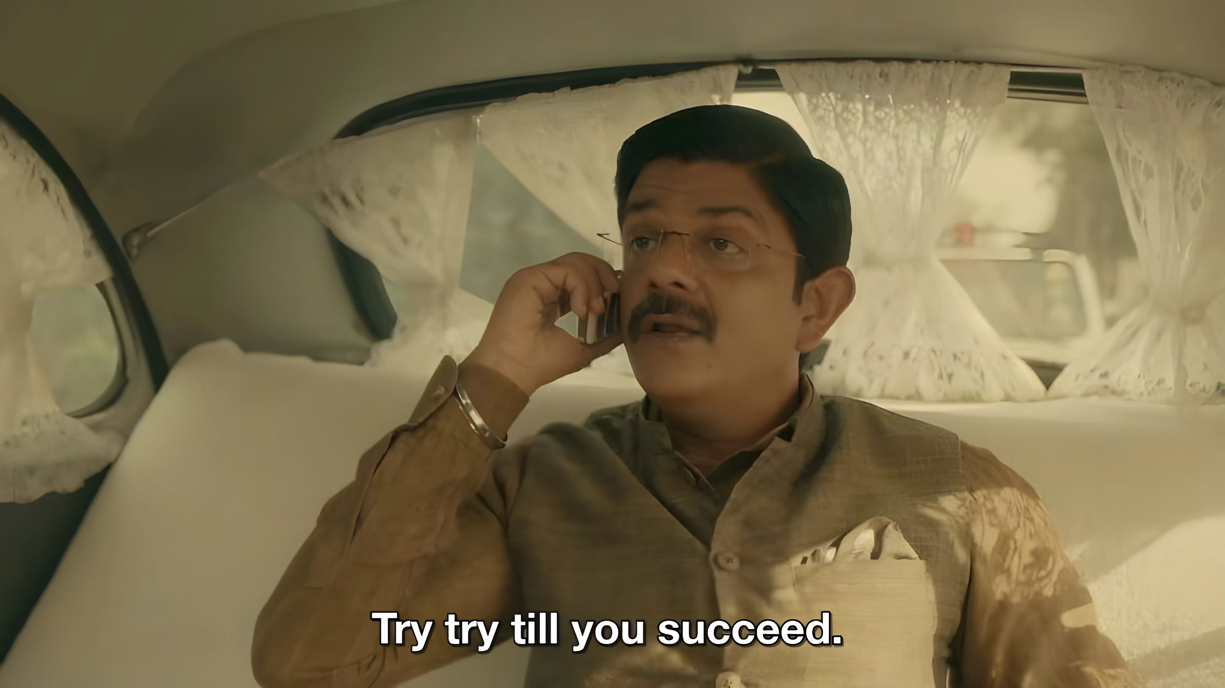 Try try till you succeed. Maharani Season 2 Quotes