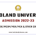 BODOLAND UNIVERSITY PG ADMISSION 2022-23: APPLY ONLINE FOR MA/MSC/MCOM/MBA/MCA COURSES FOR 2022-23 @BODOLAND UNIVERSITY