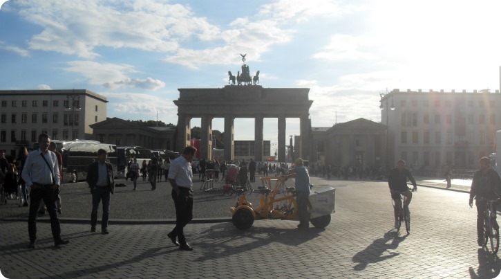 Brandenburger Tor - Berlin juli 2016