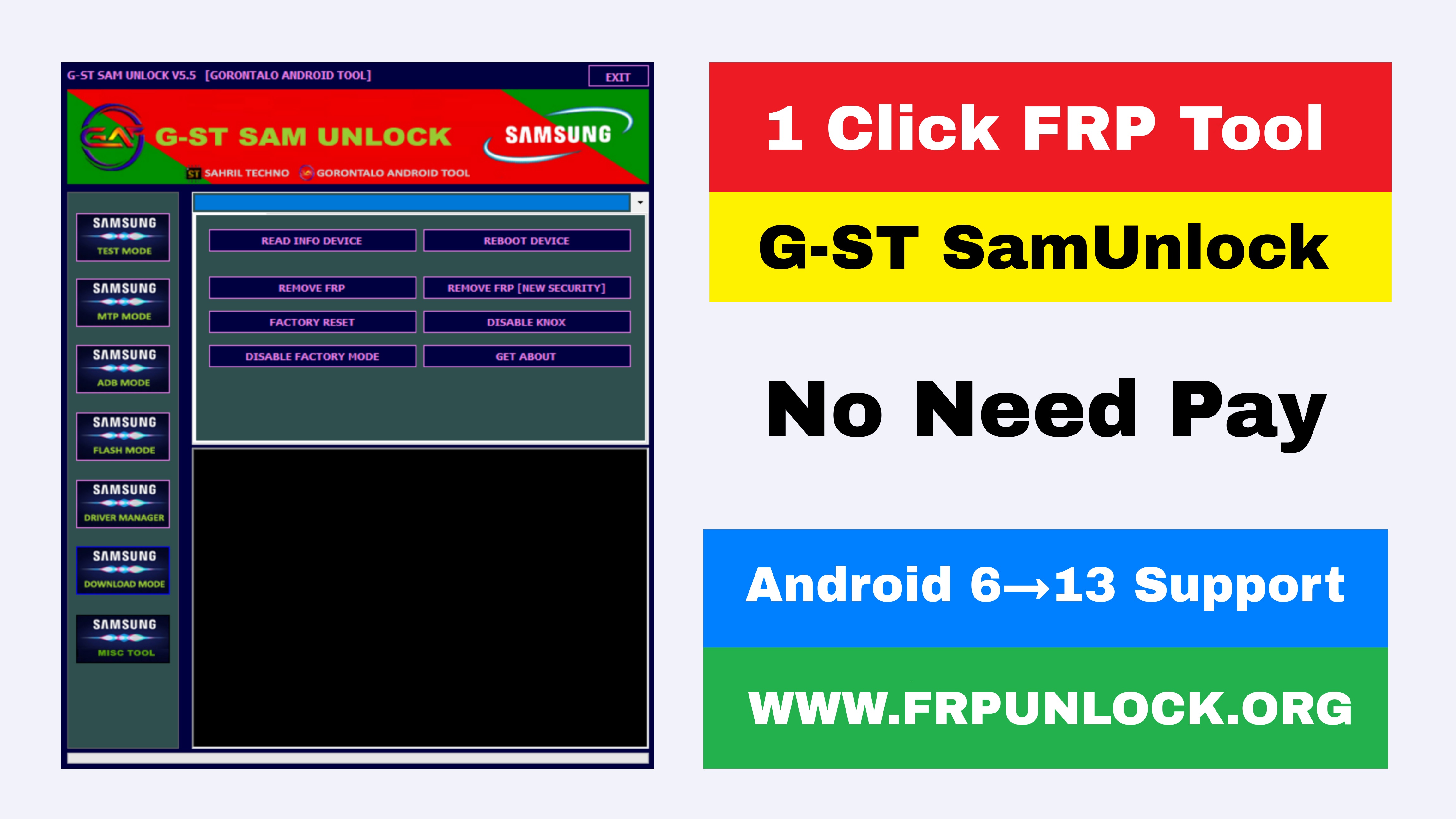 G ST - Sam FRP Tool V4.0) Latest Version Free Download