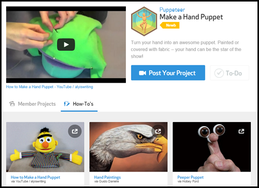 Use DIY to increase student led learning and encourage students to develop their interests into learning experiences.  Suggestion from Raki's Rad Resources