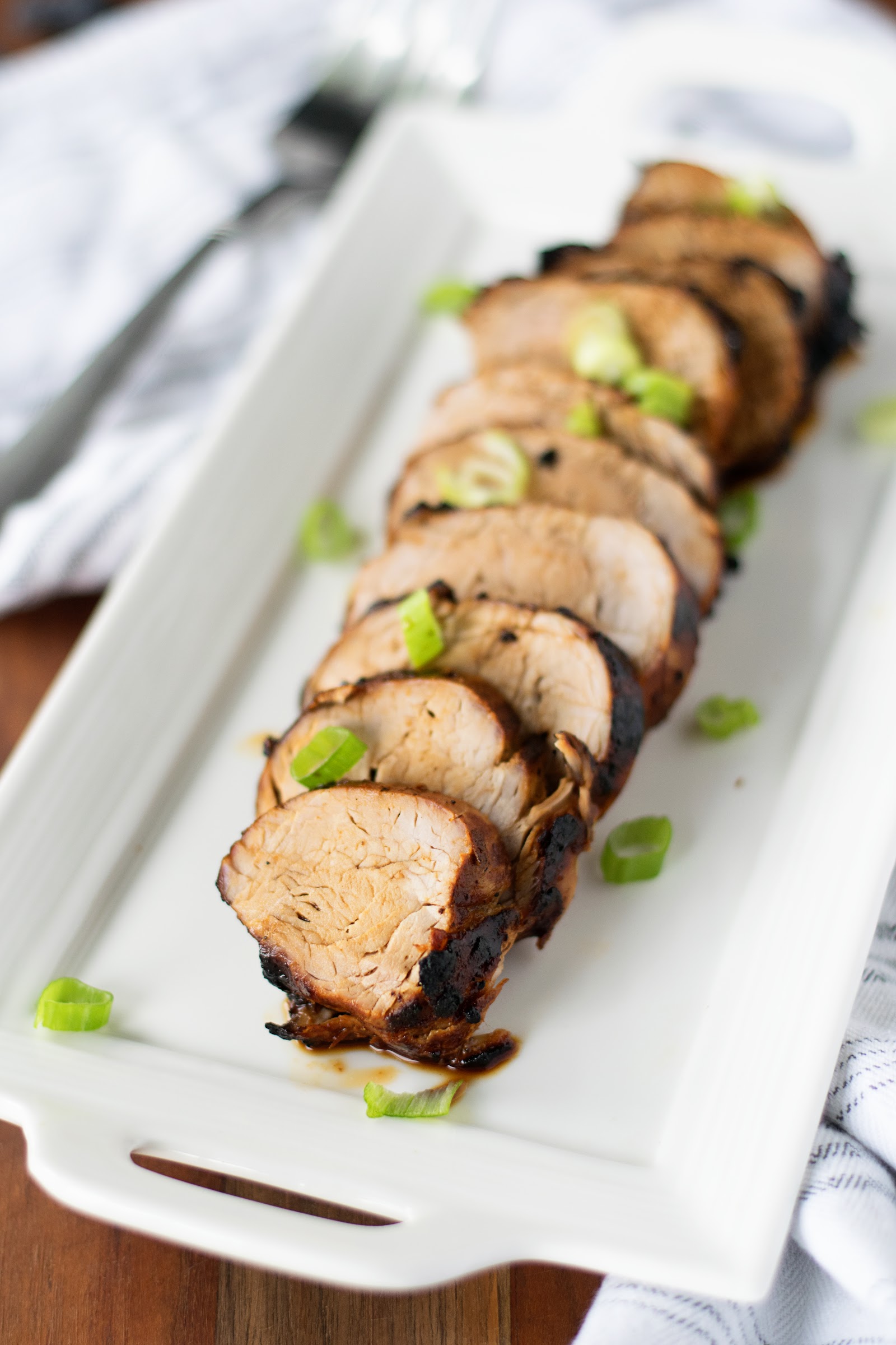 Marinated Pork Tenderloin in the Air Fryer Recipe