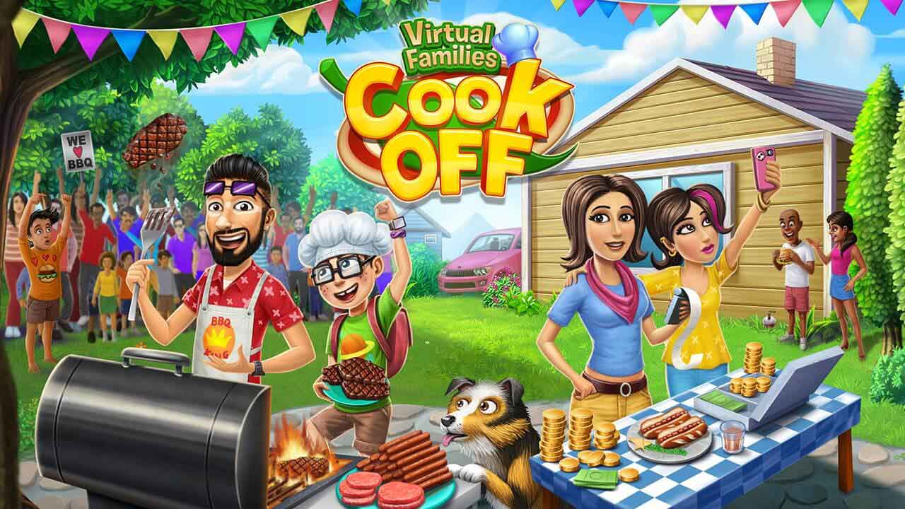 Virtual Family Cook Off HTML 5 Game