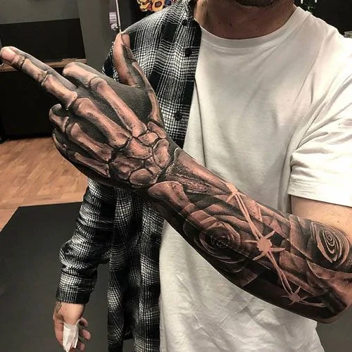 Foto de tatuaje para hombre 3d