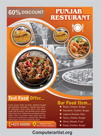 Food Restaurant Flyer