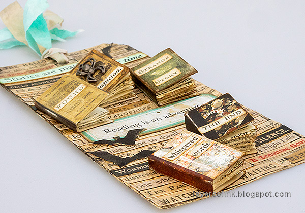 Layers of ink - Storytime Tag with Minibooks tutorial by Anna-Karin Evaldsson.