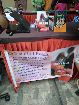 Books Amazing Legends of India and The Beautiful Roses on display