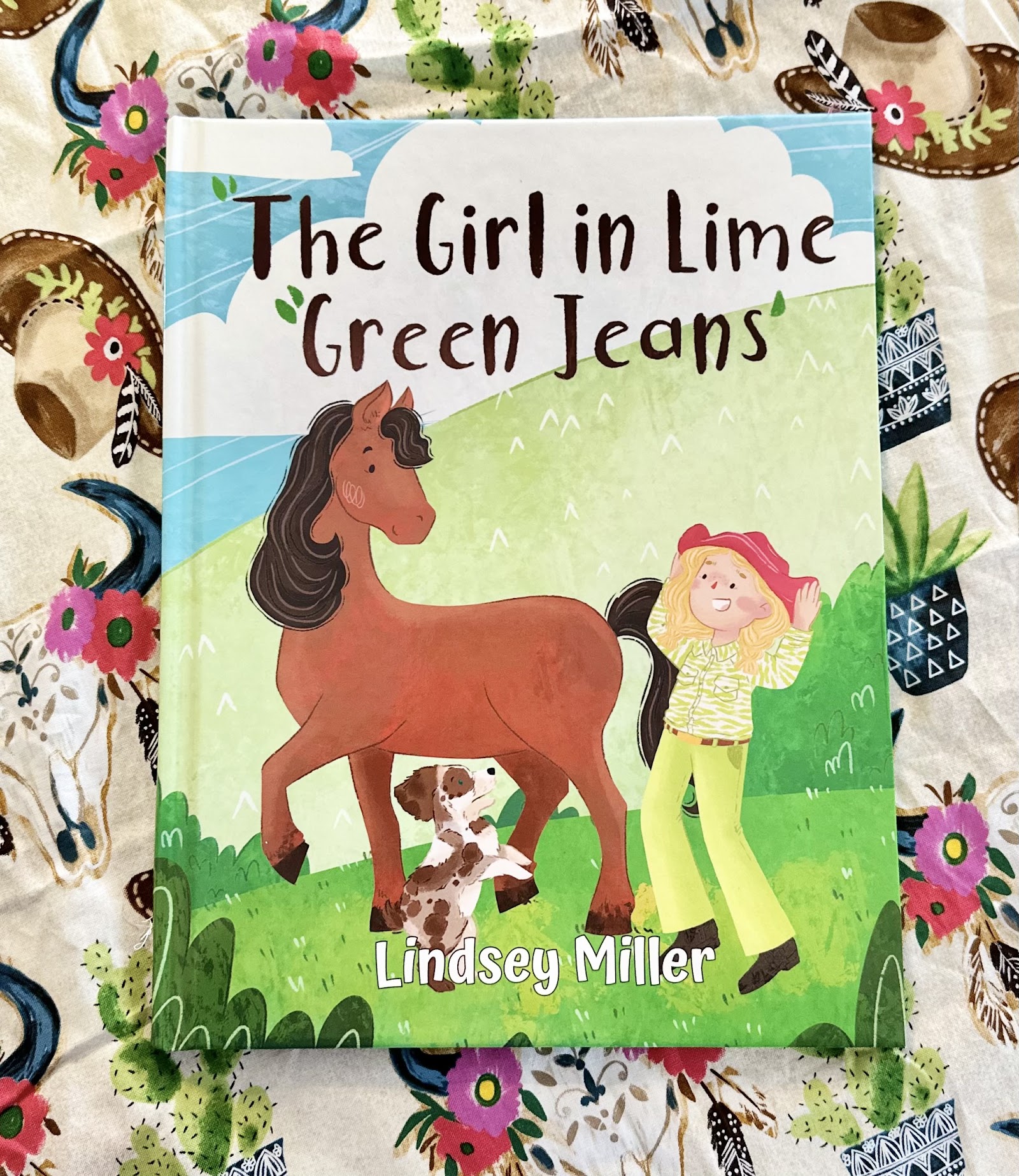  The Girl in Lime Green Jeans by Lindsey Miller