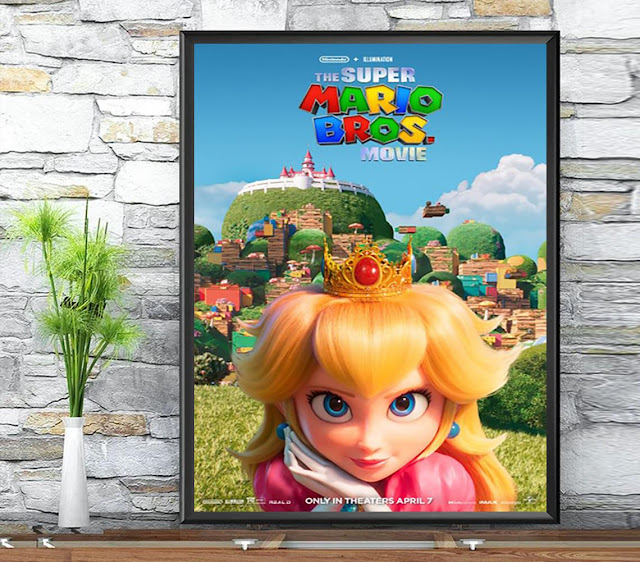 New Super Mario Bros. Movie Poster 2023