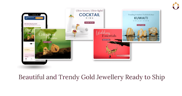 Beautiful and Trendy Gold Jewellery Ready to Ship
