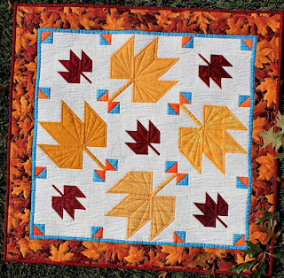 FALL LEAVES-FALL QUILT-LEAF QUILT-QUILT PATTERN