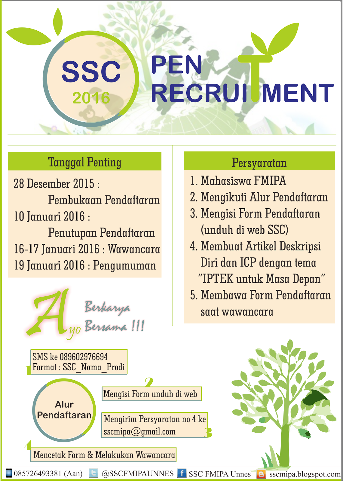 Contoh Formulir Open Recruitment - Obtenez Livre