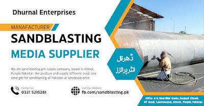 Sandblasting Media Supplier Pakistan