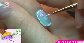 Sara Youtube Class! Rose flowerpot nail art