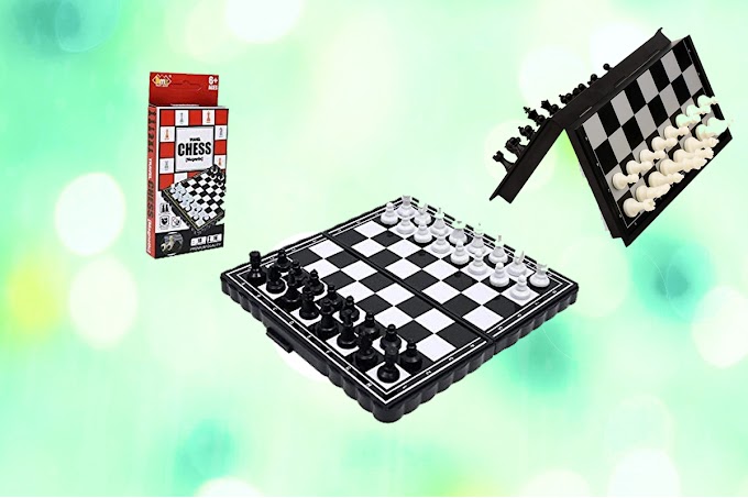  Magnetic Travel Chess Set with Folding Board | GN Sports