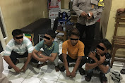Miliki Sajam Hendak Tawuran, Empat Remaja Ditangkap Warga