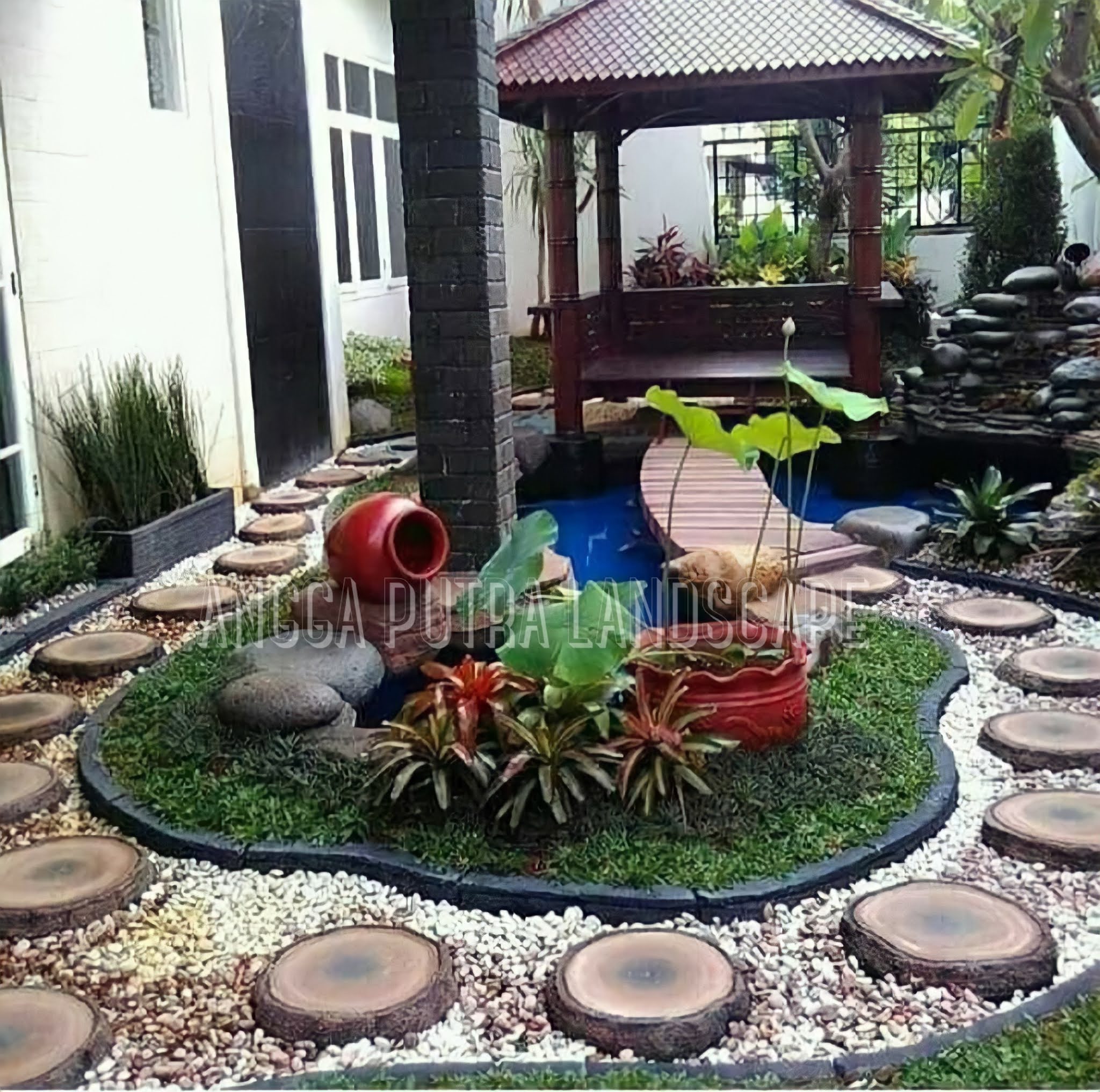 Tukang taman Semarang - jasa pembuatan taman semarang