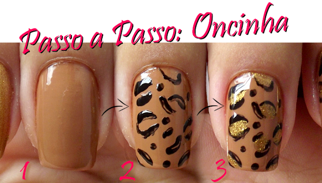 Tutorial: Unhas de Oncinha