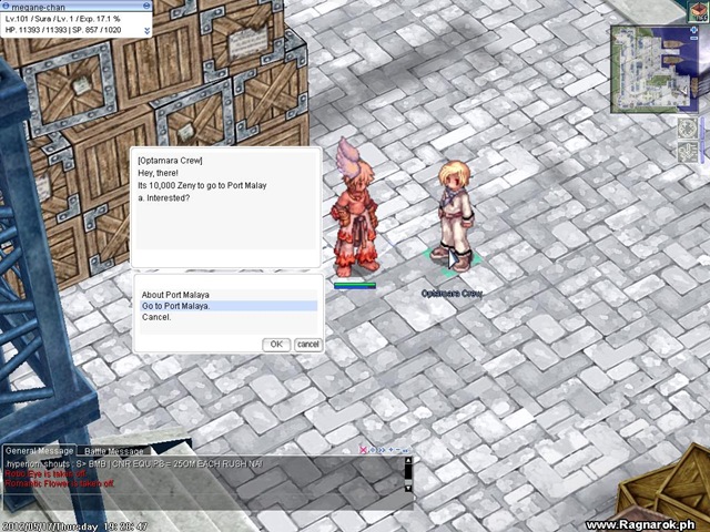 Port Malaya – Philippine Inspired Ragnarok Online Map