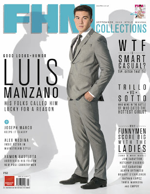 Rufa Mae Quinto and Luis Manzano FHM's Cover Stars September 2013