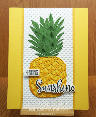 Heart's Delight Cards, Timeless Tropical, Sending Sunshine, 2020-2021 Annual Catalog, Stampin' Up!