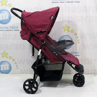 Kereta Bayi Hugo RC2030 Starlight 3-Wheeler Purple