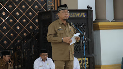 Isra Mi'raj Pemkab Asahan di Mesjid Agung Haji Achmad Bakrie Kisaran