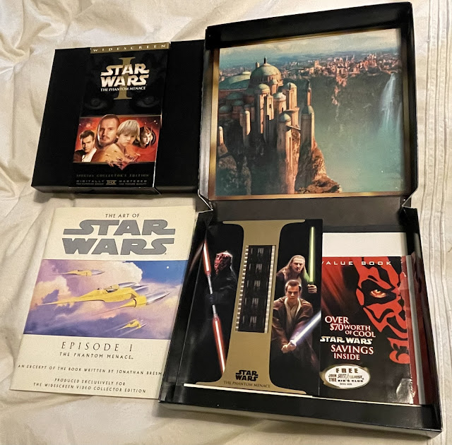 Star Wars: Episode I - The Phantom Menace Widescreen Video Collector's Edition Open Box