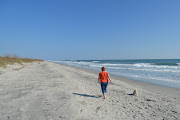 During the day we spent some time on the beach.we quickly found out that . (tatum on the beach)