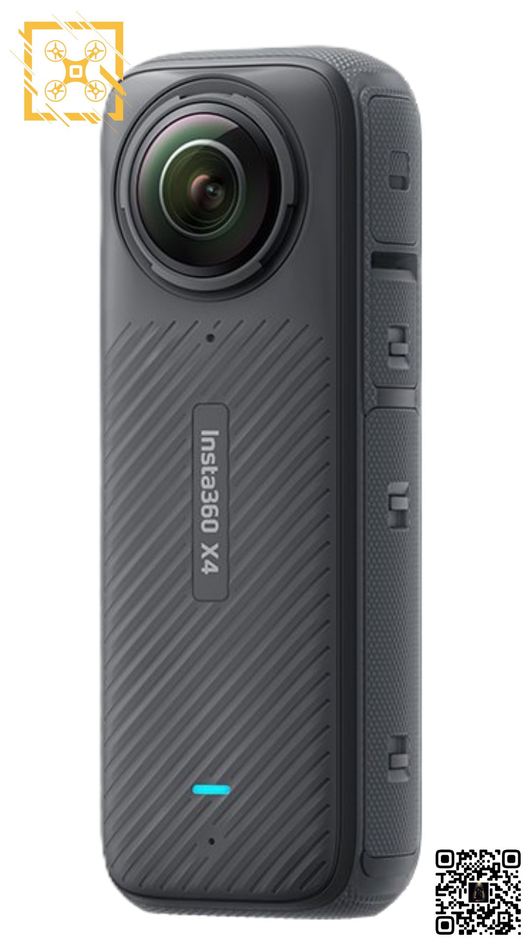 Передняя сторона камеры Insta360 X4 8K
