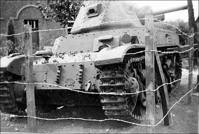 17 May 1940 worldwartwo.filminspector.com Belgian Army tank